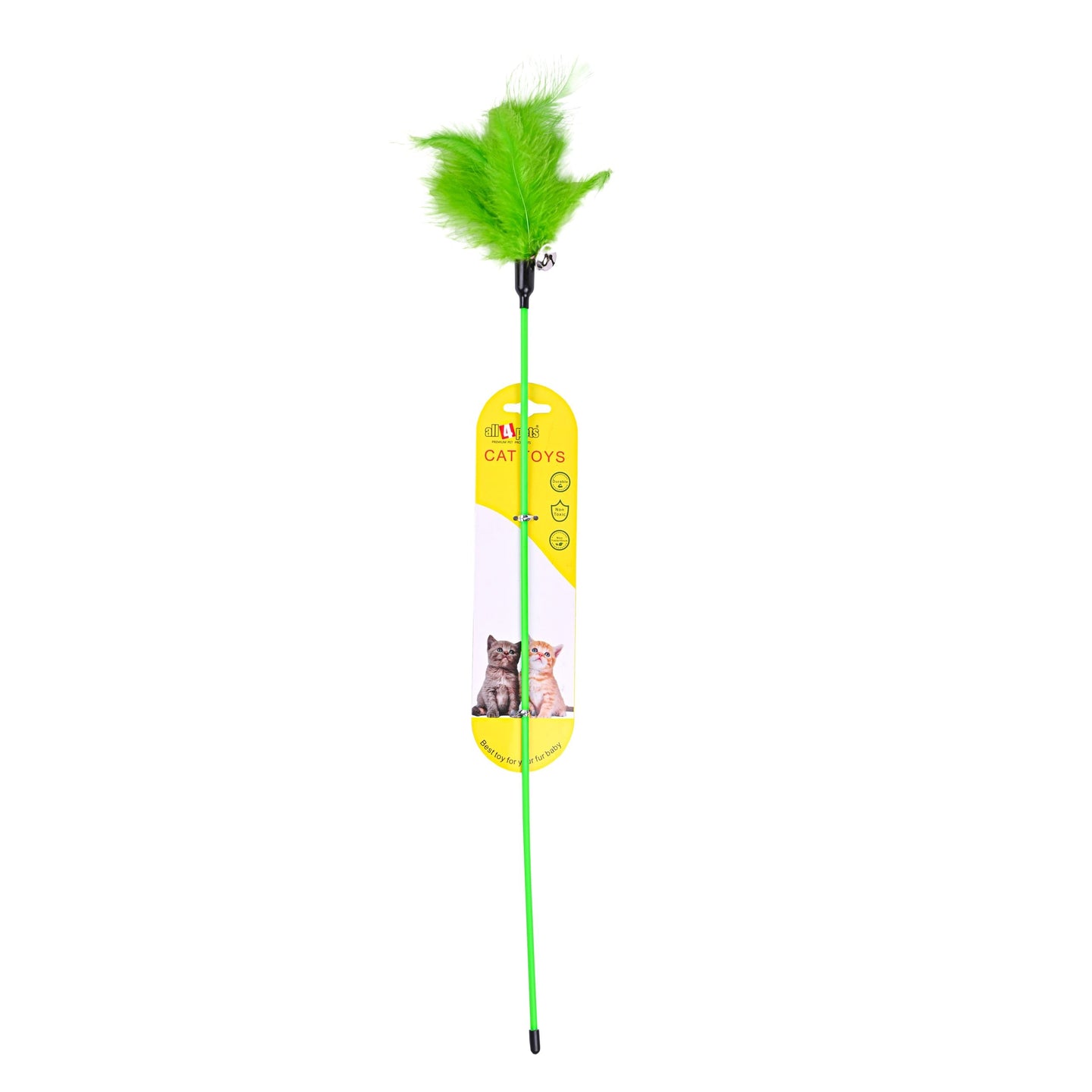 CAT TOY WITH FEATHERS BO-SK021